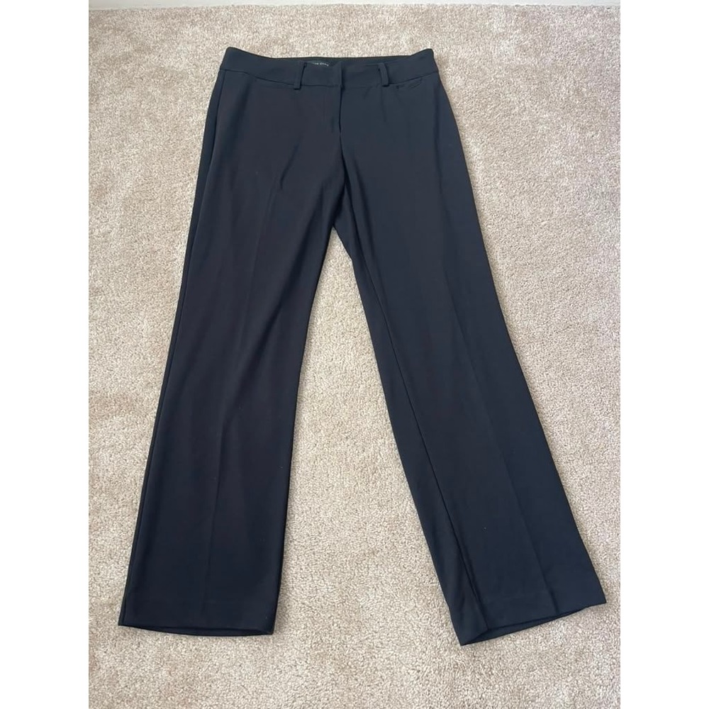 Madison Studio Vintage Glamour Trousers Black Straight Leg Pants Size 12 NEW